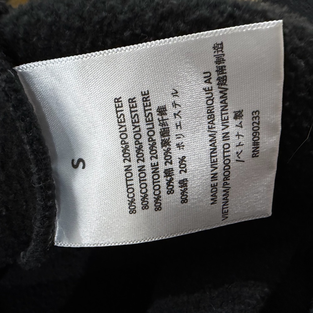 Essentials Black Hoodie - Picture 4 of 4